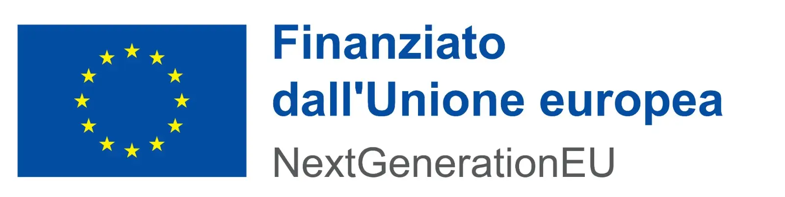Logo "Finanziato dall'Unione europea - Next Generation EU"